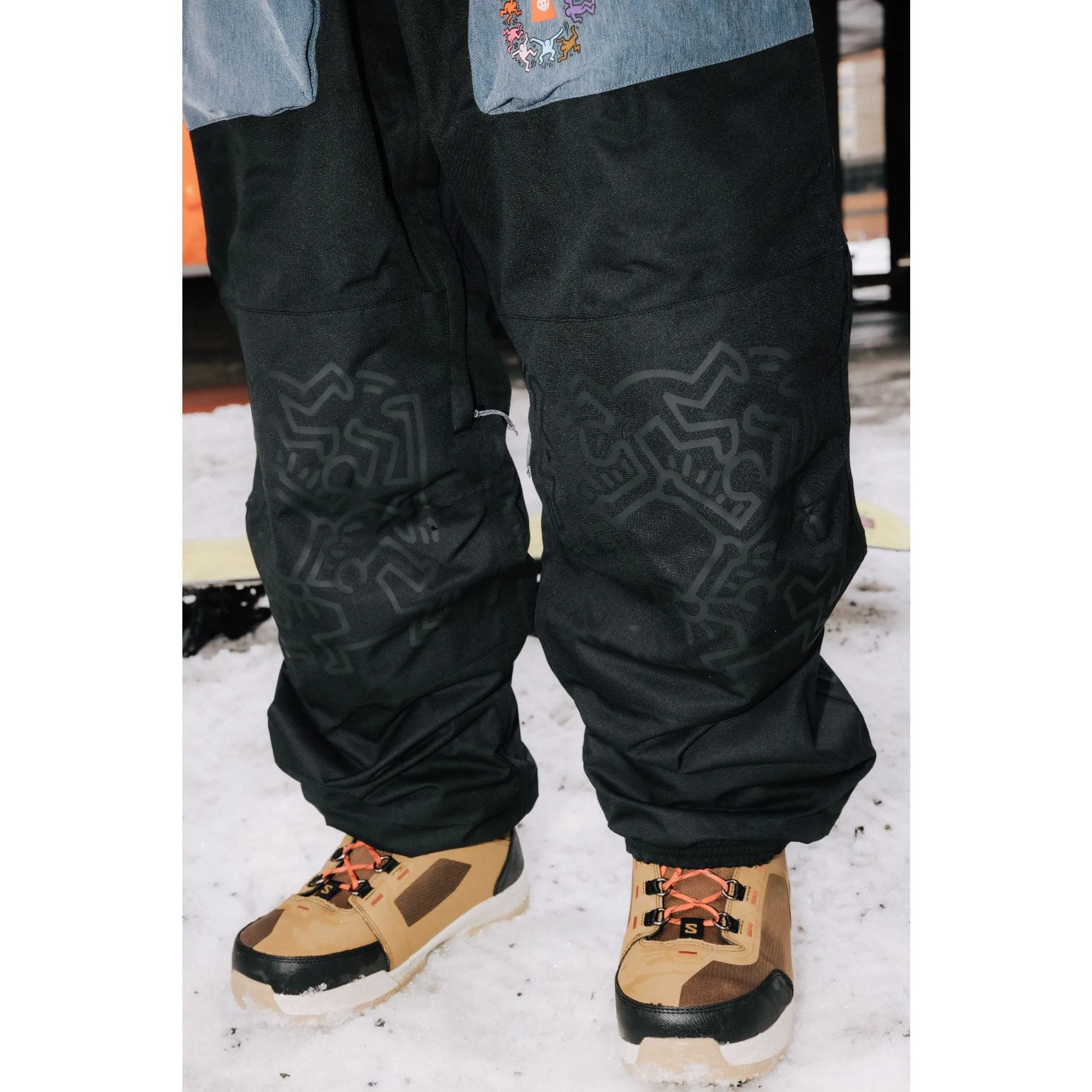 686 Keith Haring Ghost Snow Pants