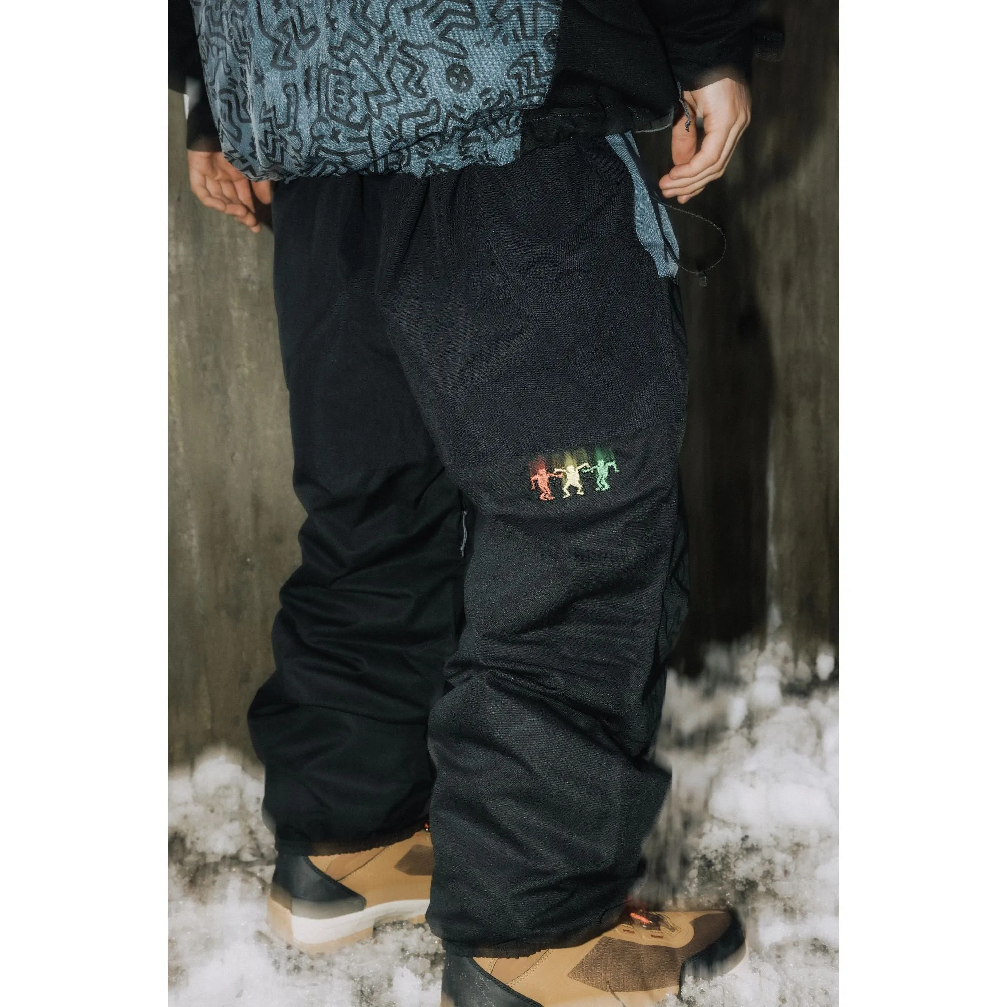 686 Keith Haring Ghost Snow Pants