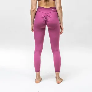 Active Raspberry Scrunch Bum Leggings