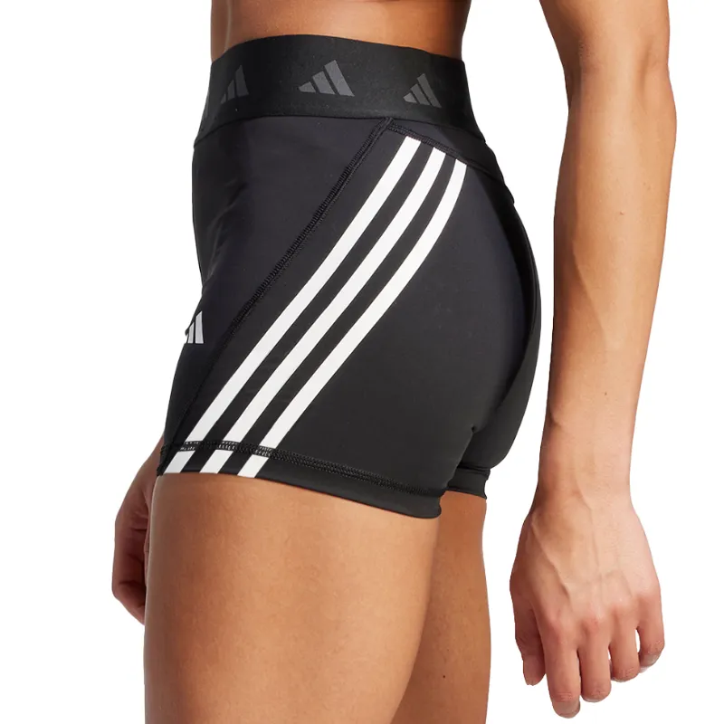 Adidas Techfit Hyperglam 3-Inch Short Leggings