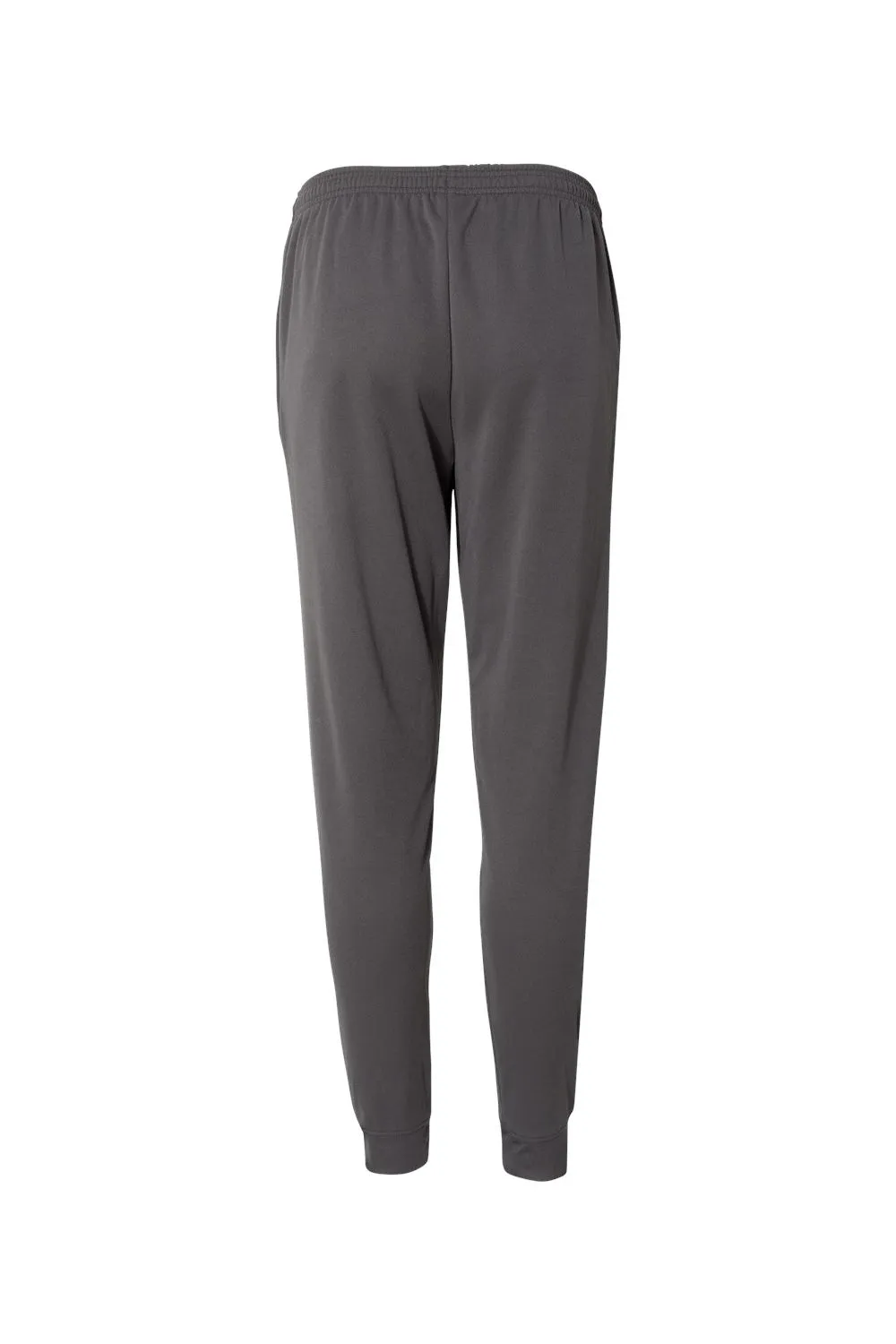 Badger Mens Performance Moisture Wicking Fleece Jogger Sweatpants w/ Pockets - Graphite Grey