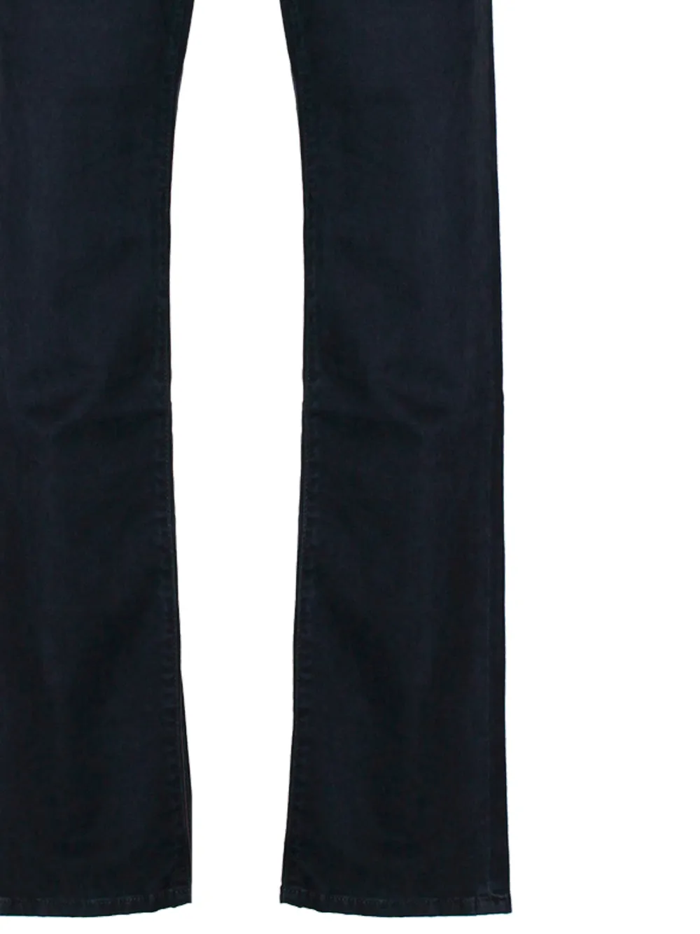 Black Skinny Jeans with Logo Patch