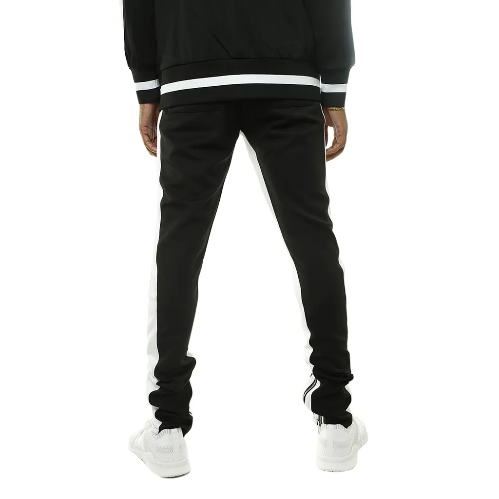 Bones Double Stripe Track Pants Black