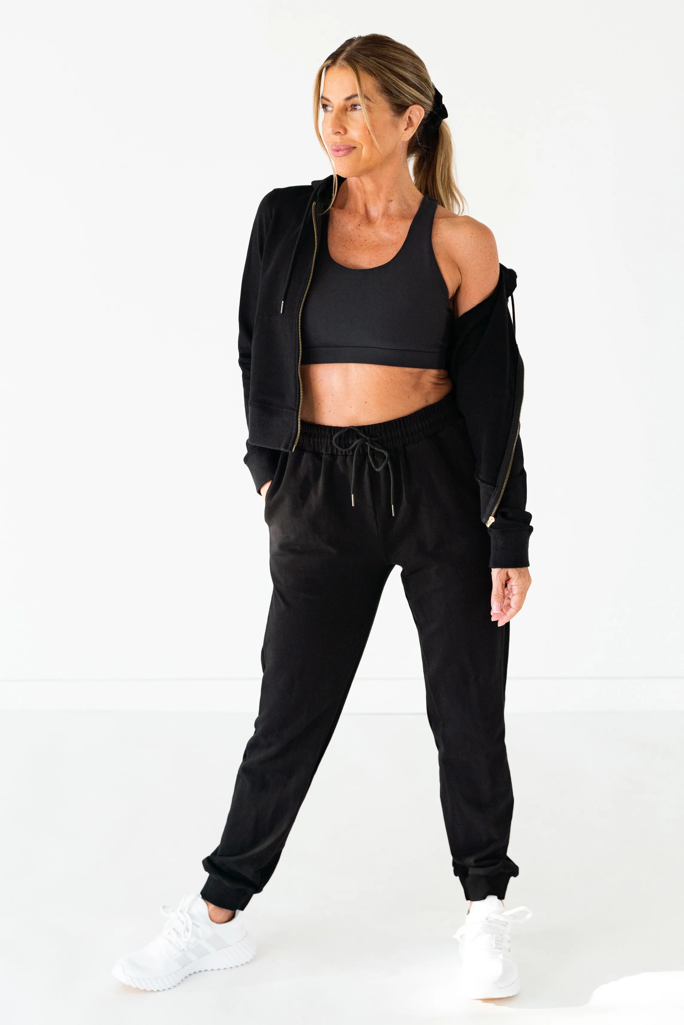 Fitted Jogger | Black