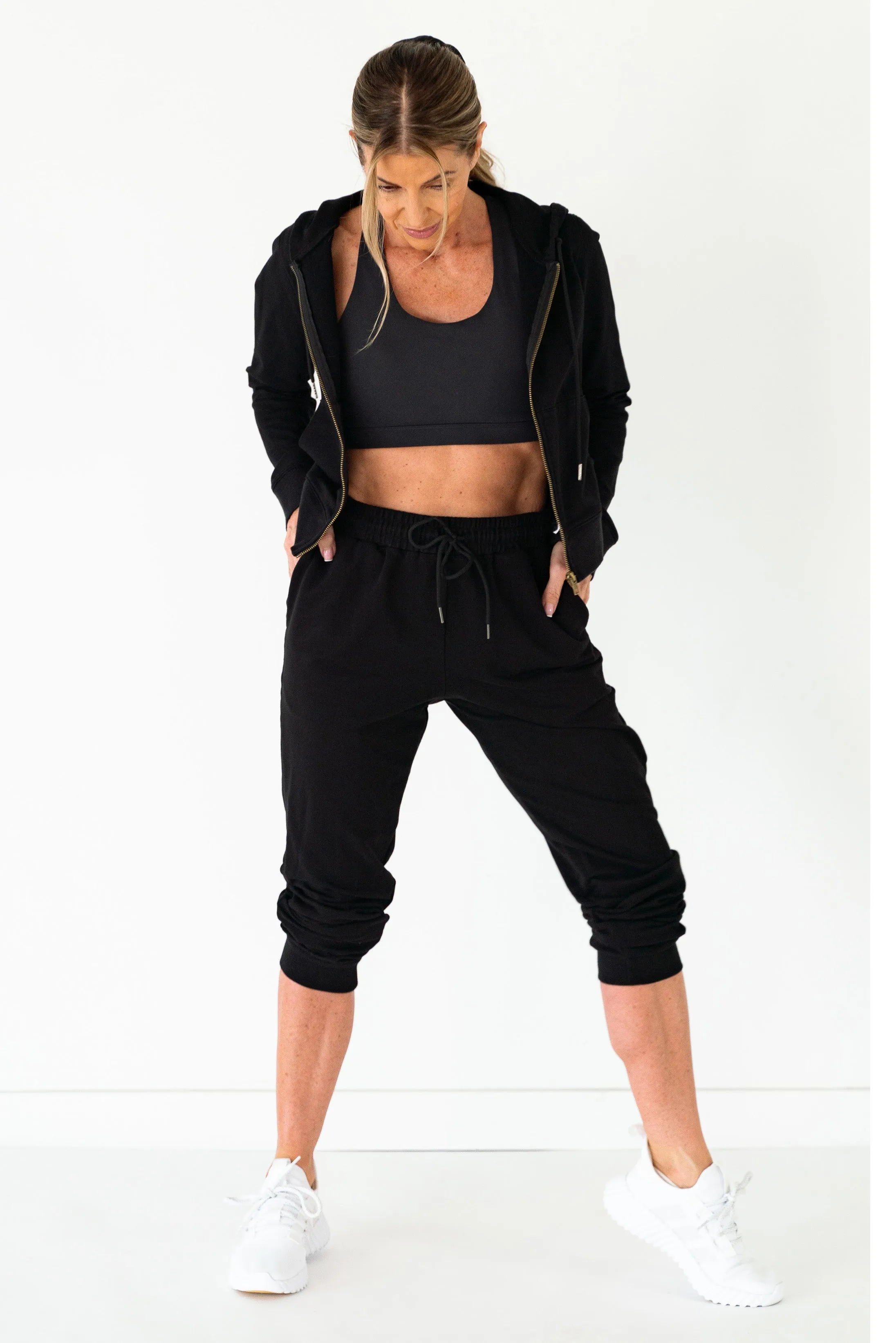 Fitted Jogger | Black