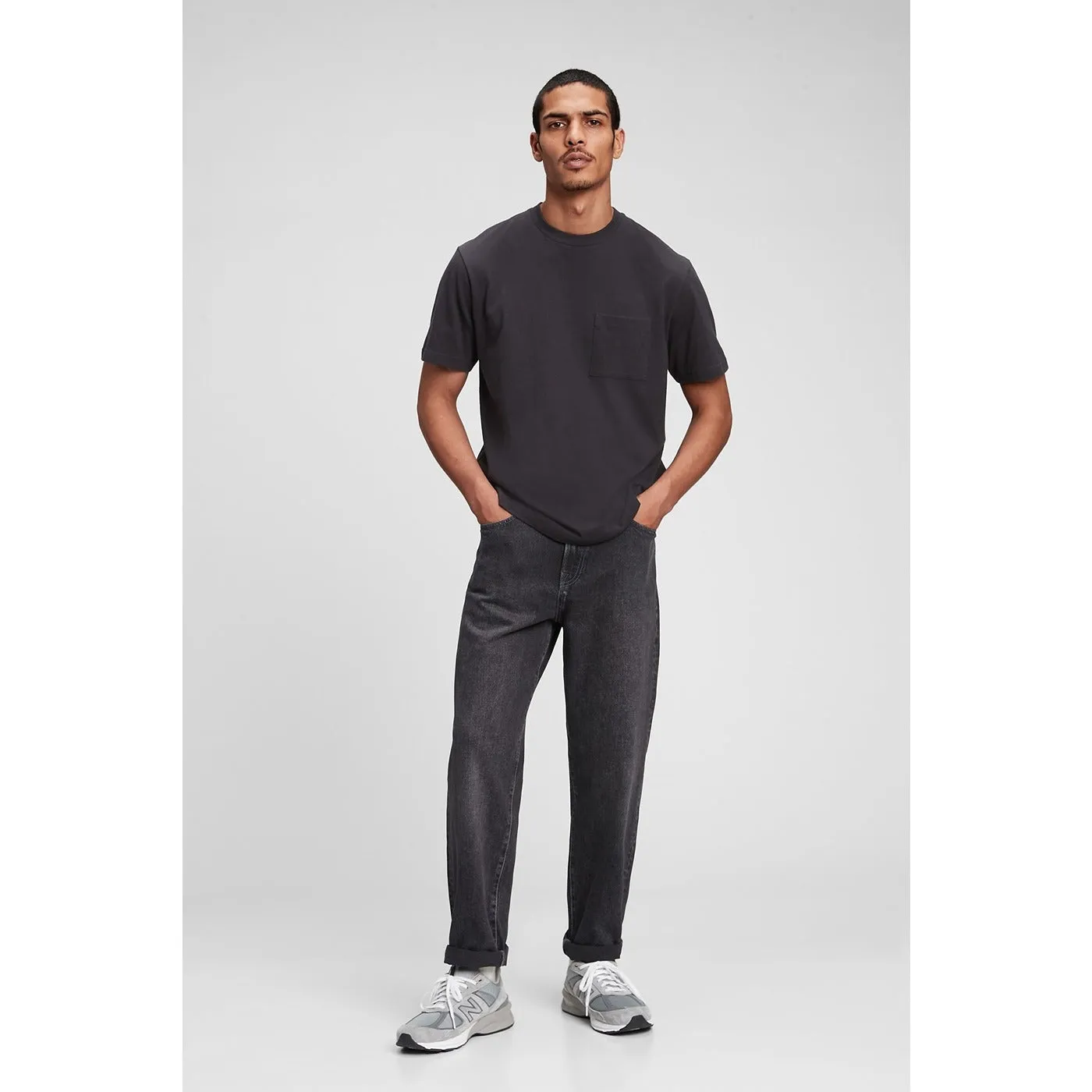 GP Grey Relax Taper Jeans