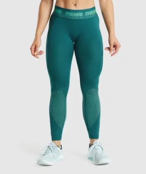 Gymshark Apex Seamless Low Rise Leggings - Teal