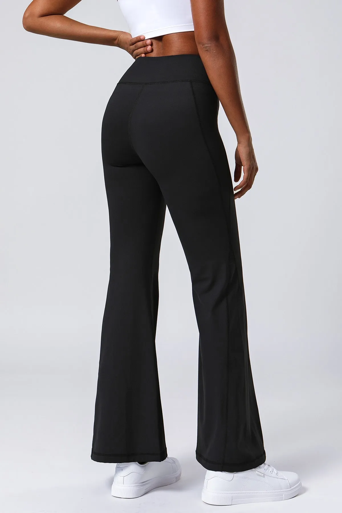 High Waist Tummy Control Flare Pants