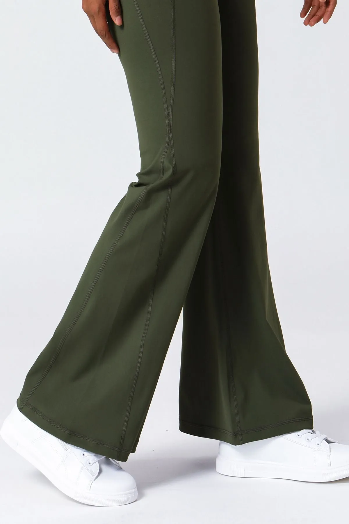 High Waist Tummy Control Flare Pants