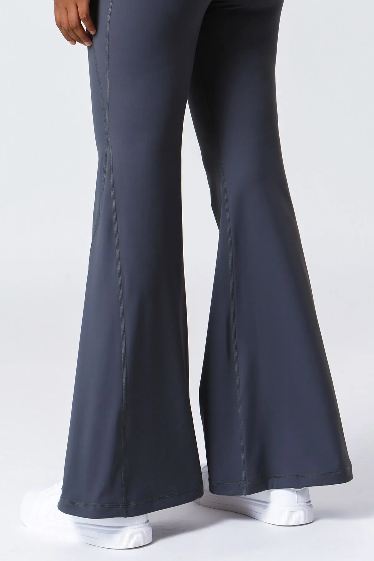 High Waist Tummy Control Flare Pants