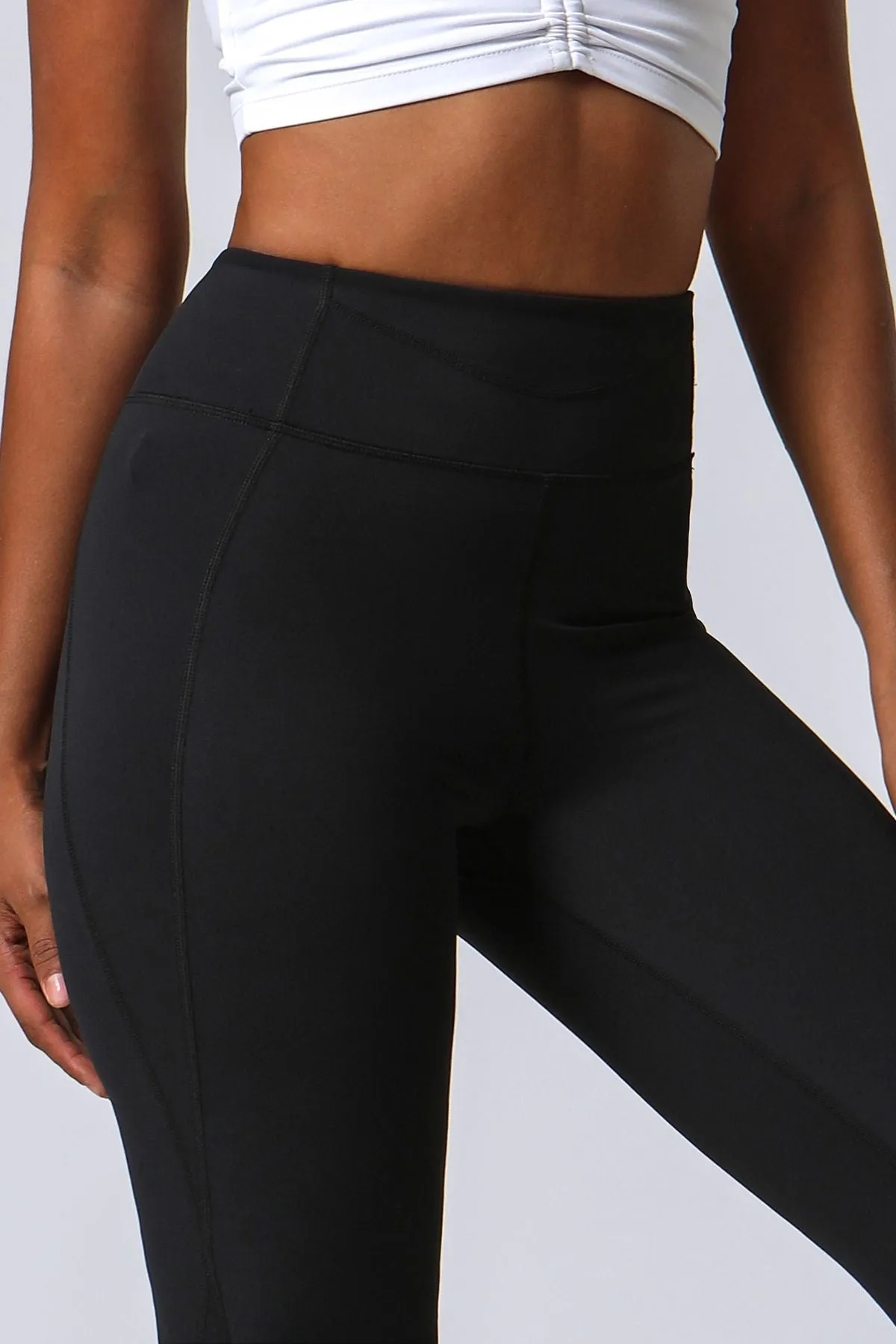 High Waist Tummy Control Flare Pants