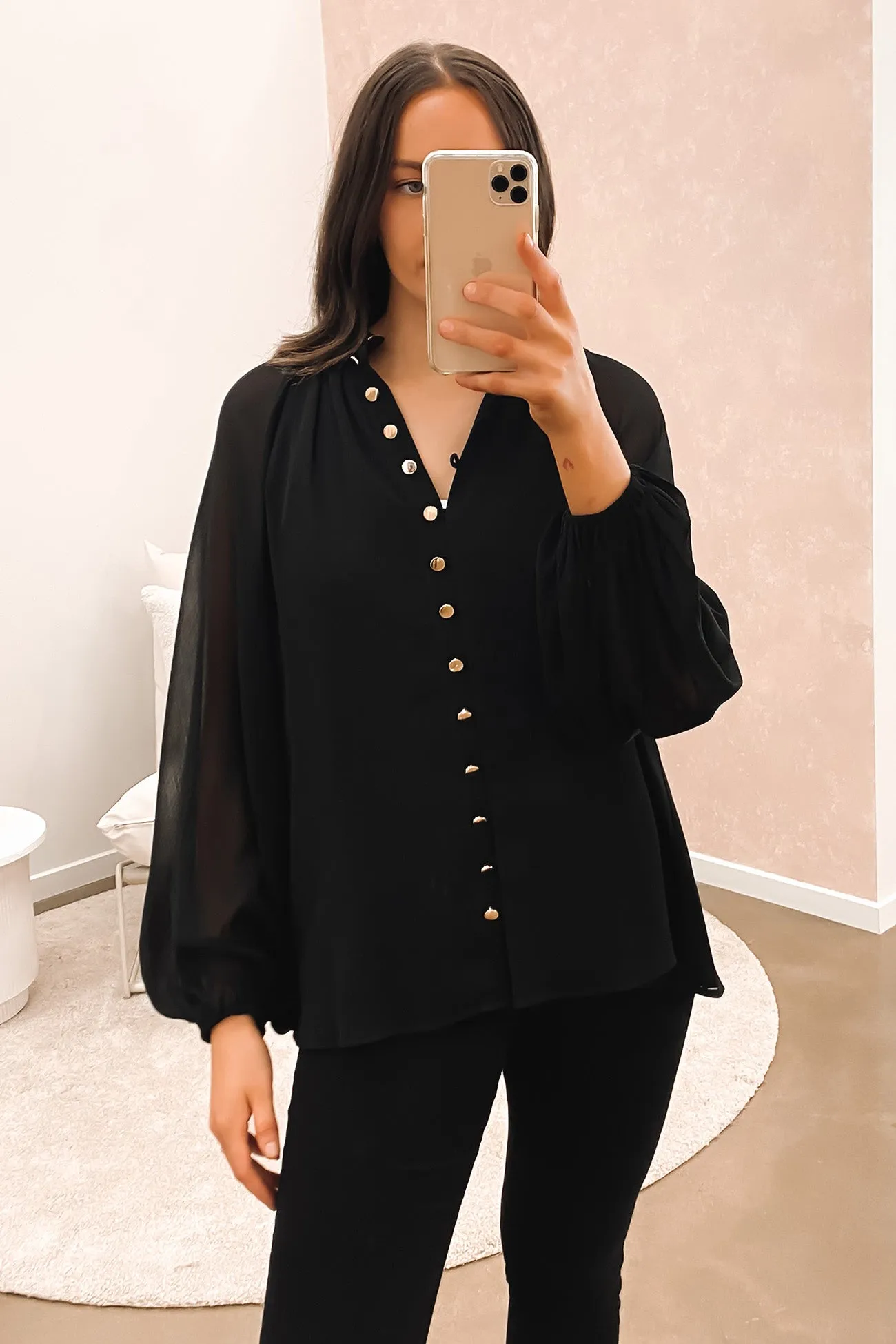 Jacynta Blouse Black