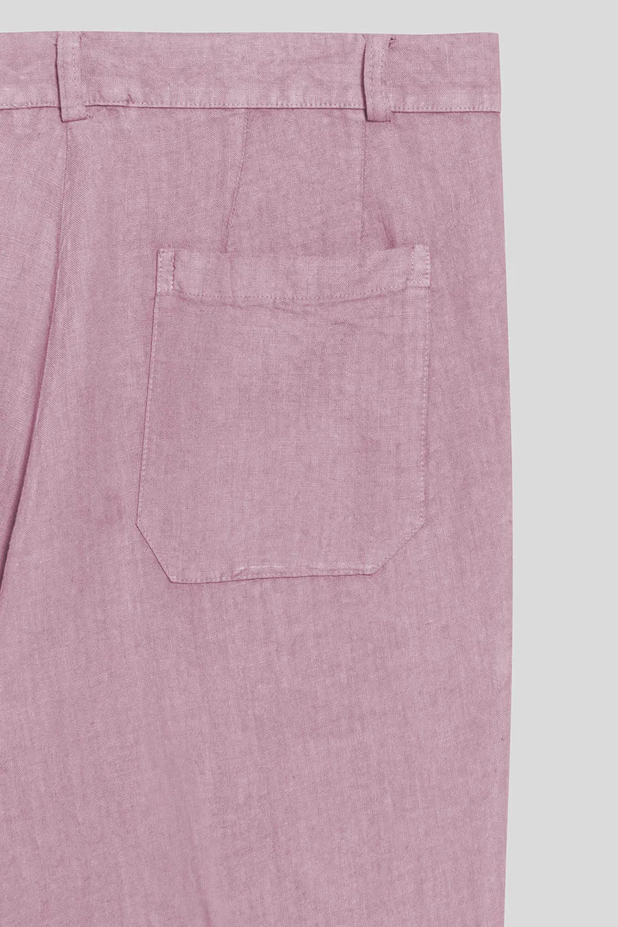 linen pants donato lilac