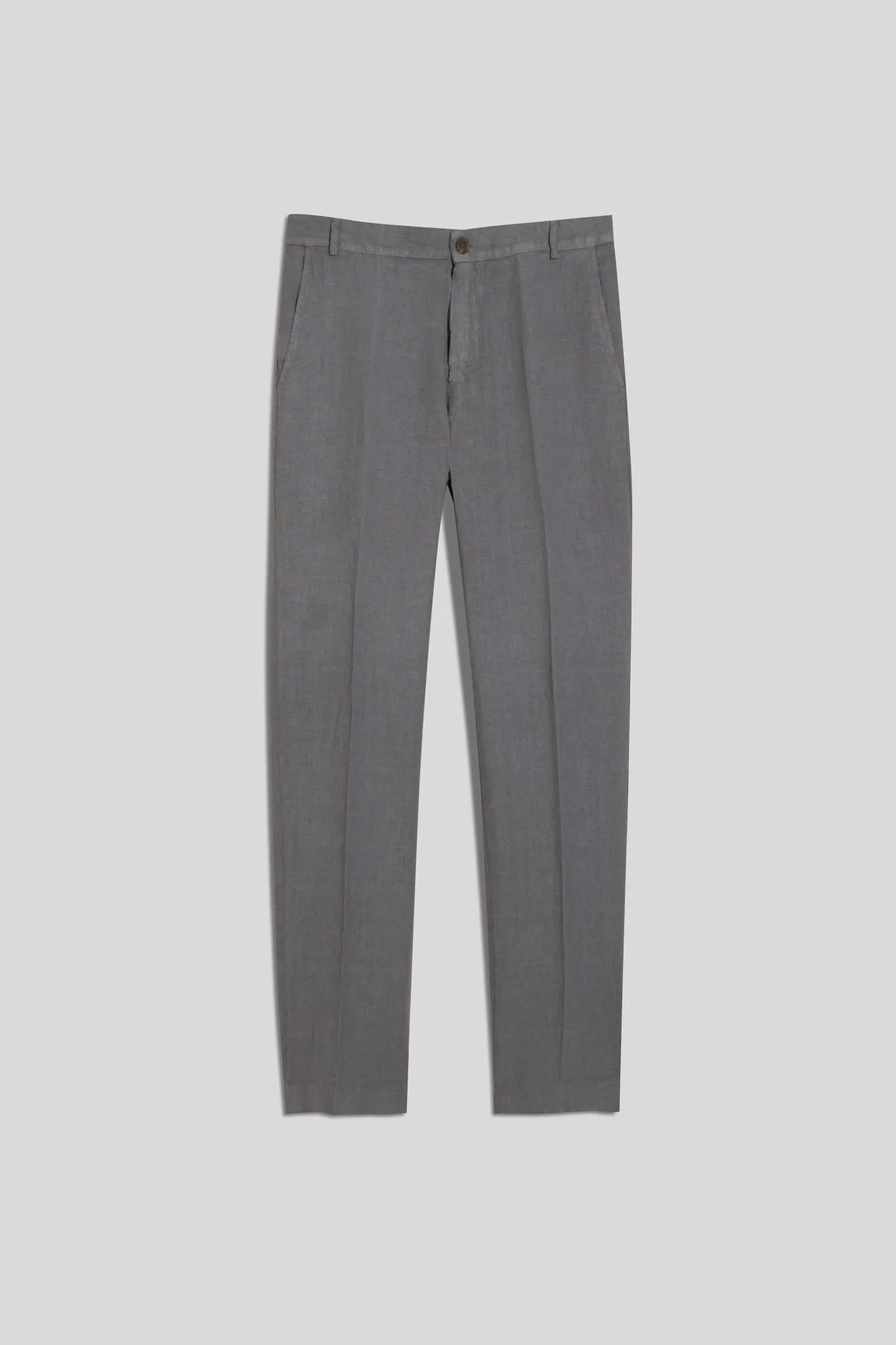 linen pants donato smoke