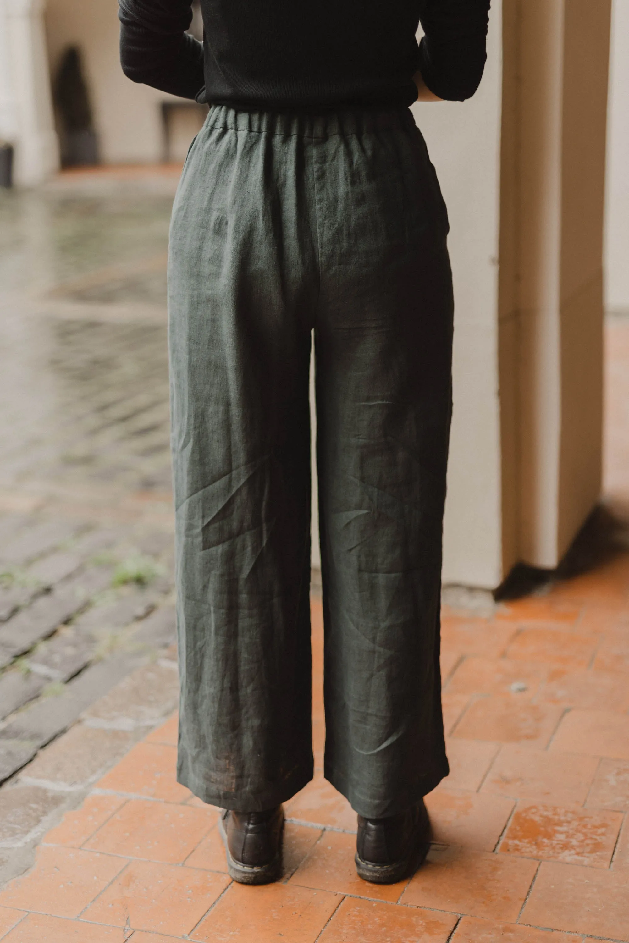 Linen Pants Iris