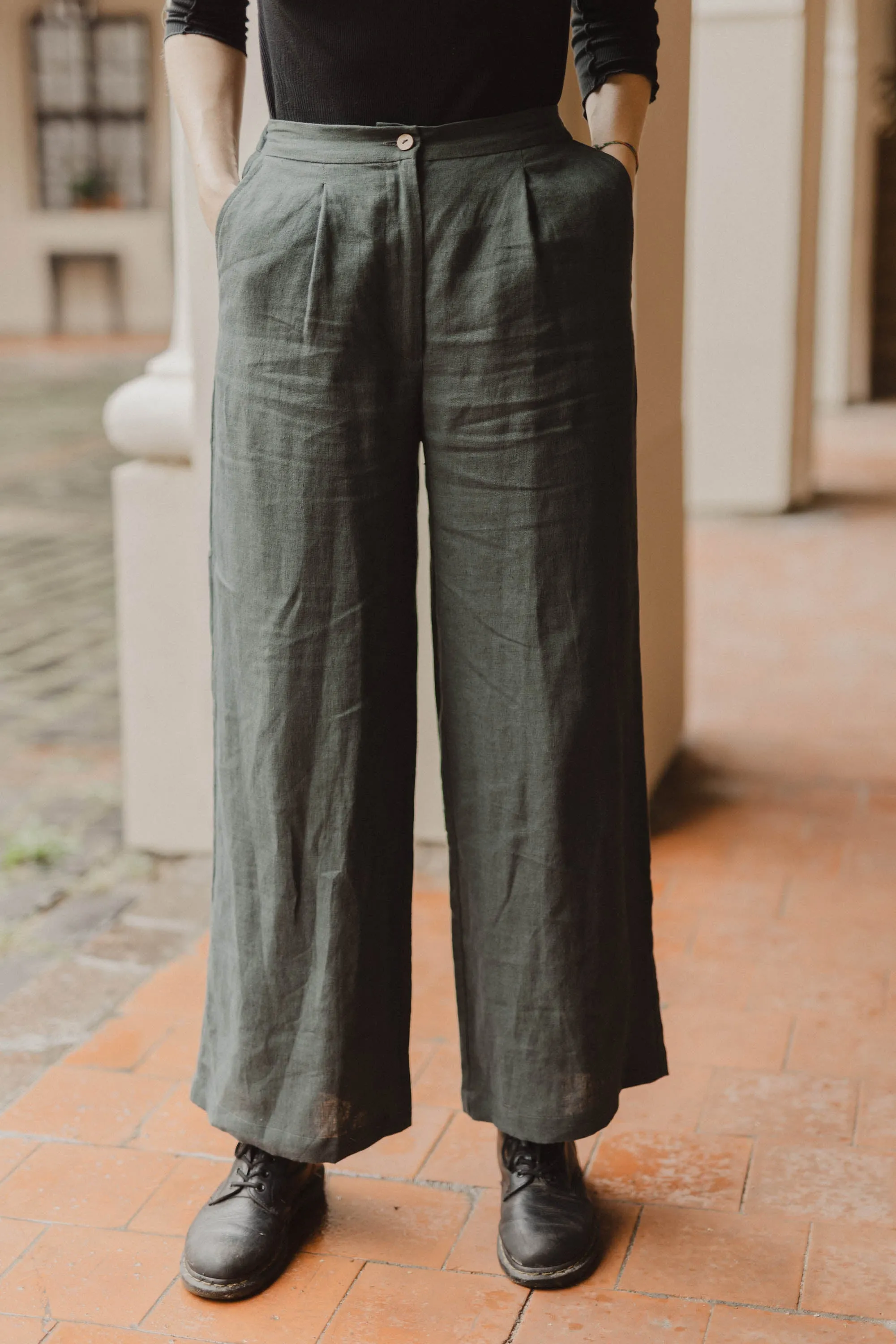 Linen Pants Iris