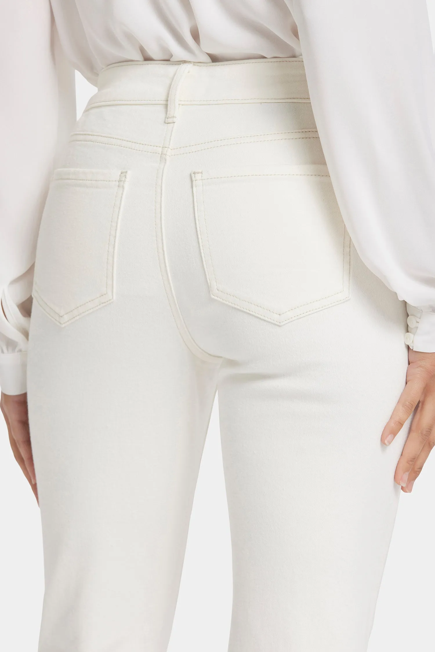 Marilyn Straight Jeans - Winter White