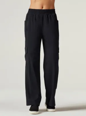 Mastermind Wide Leg Pant - Black - FINAL SALE