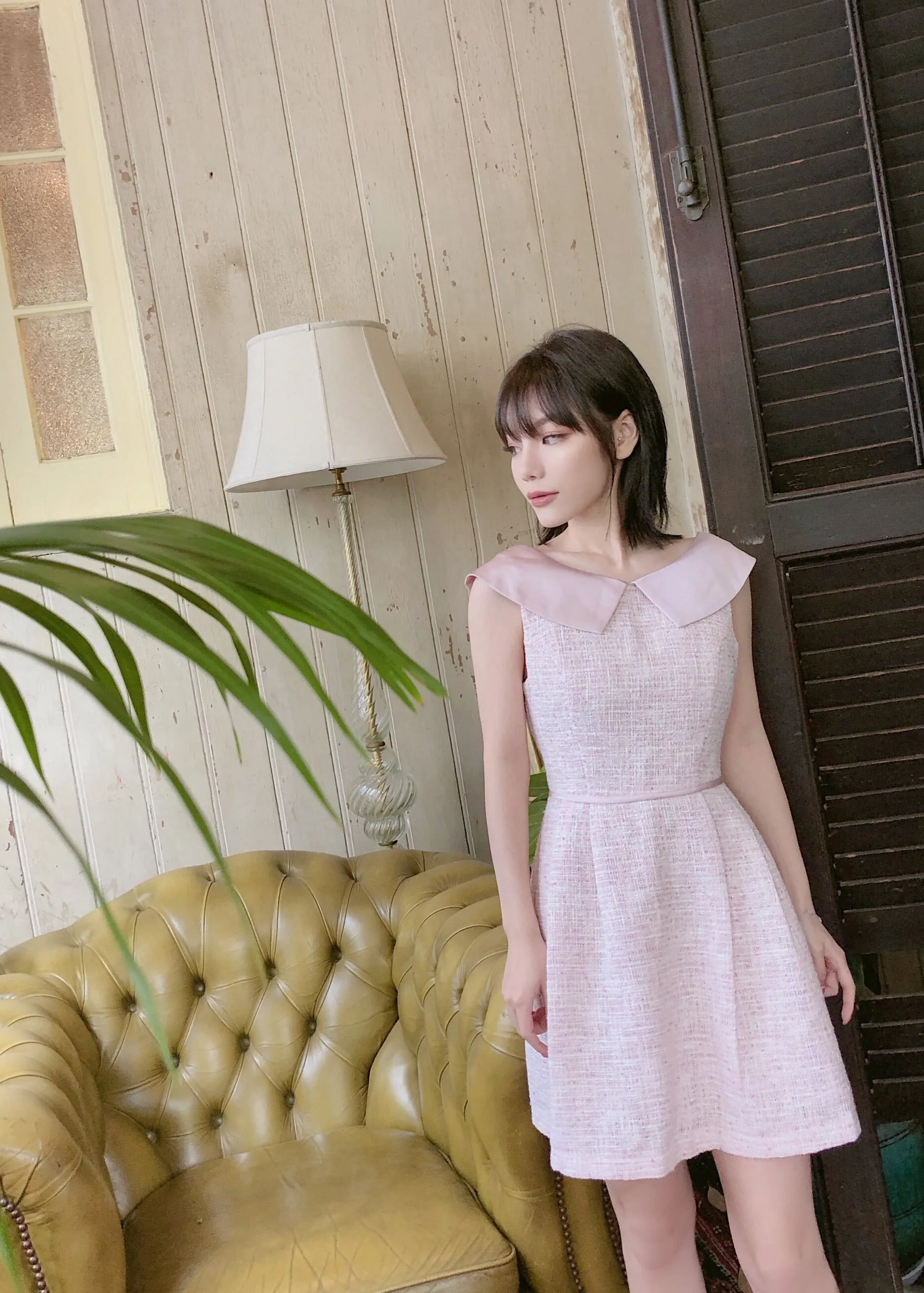 [Mid Season sale] Lady Coco Tweed Dress