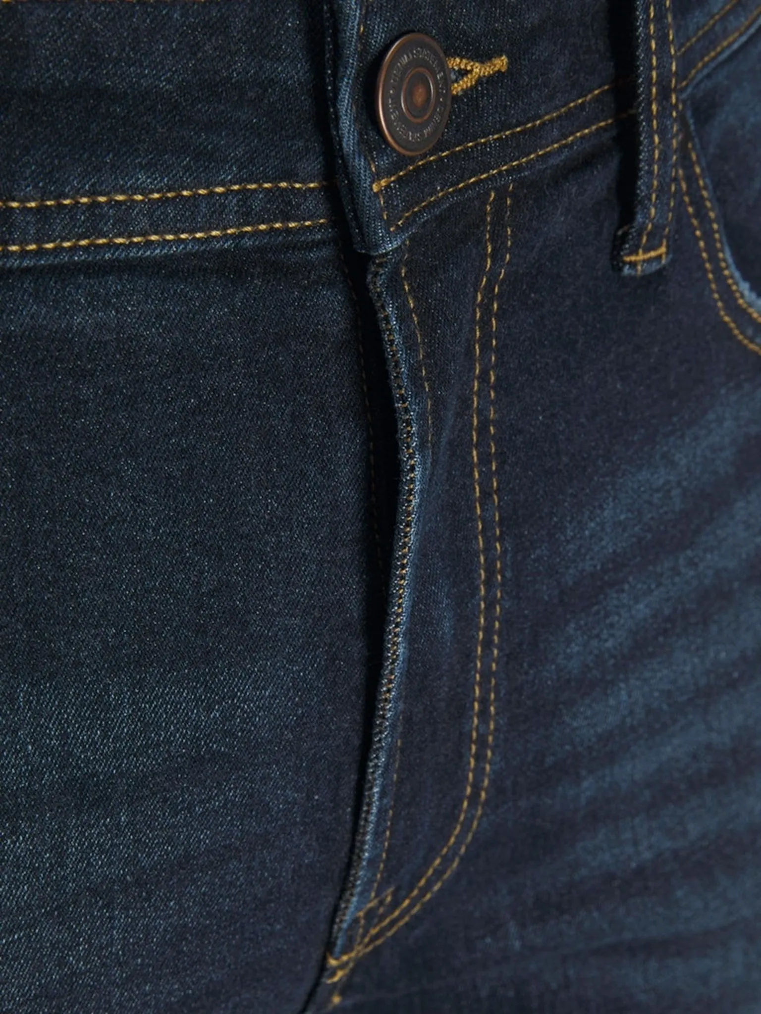 Performance Jeans (Regular) - Dark Blue Denim