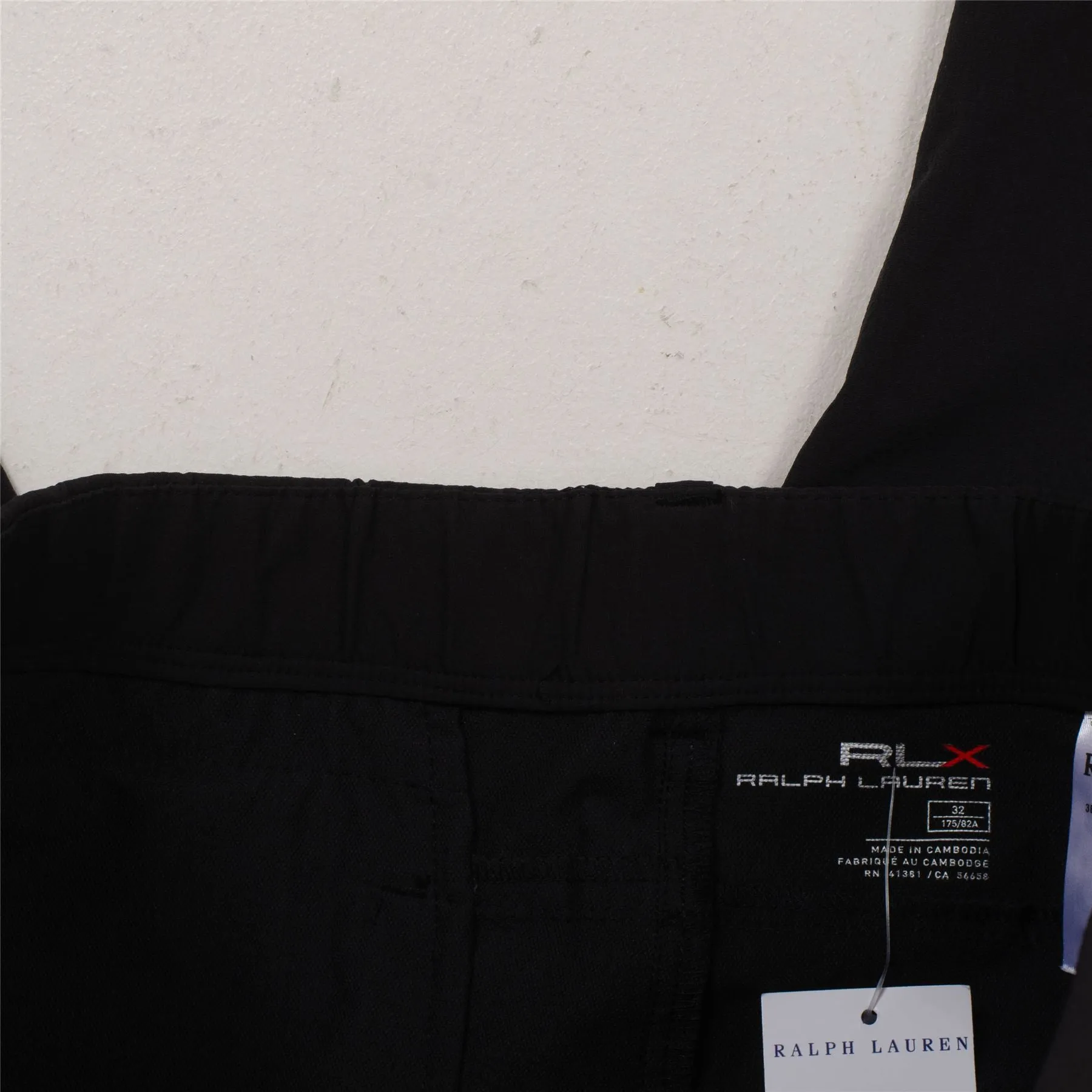 RLX On CRS Atheltic Pants Polo Black - SS23