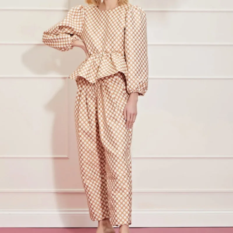 Round Up Scallop Peg Trousers