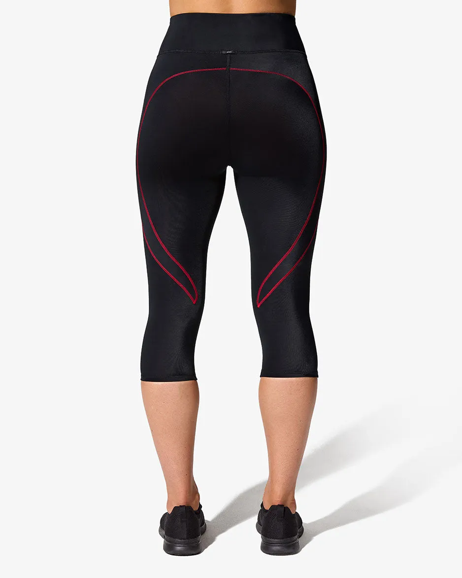 Stabilyx 3.0 Joint Support 3/4 Compression Tight: Women's Black/Lava