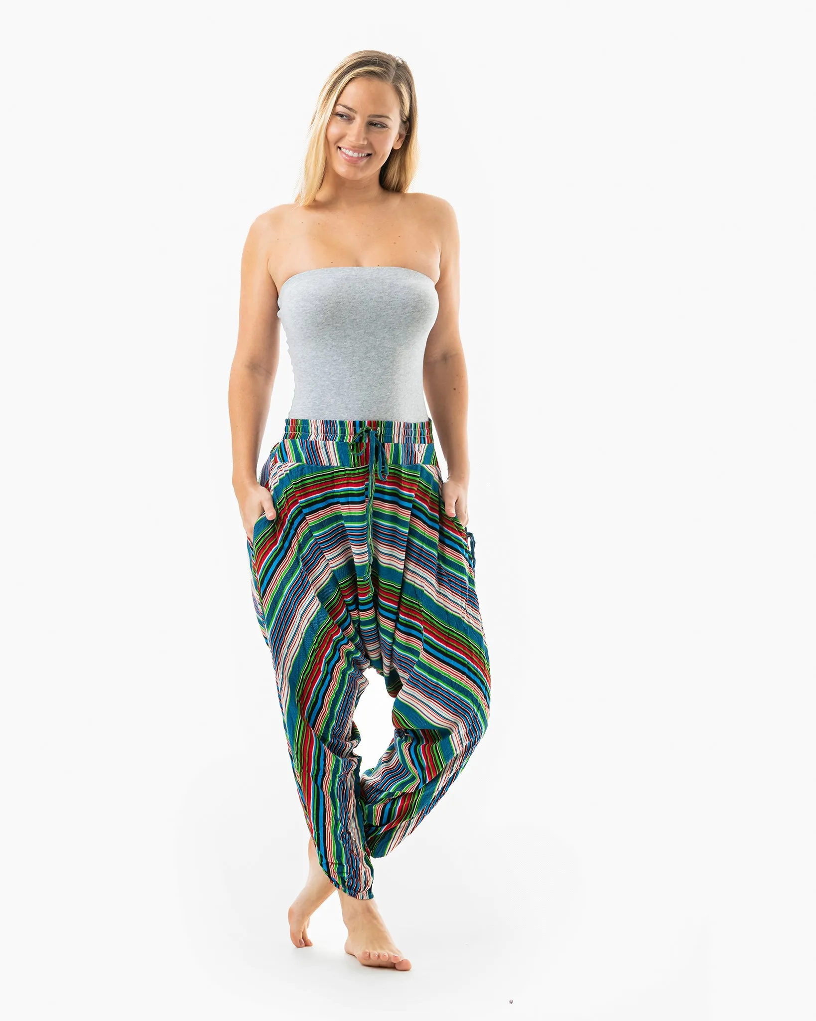 Stripe Savannah Harem Pants