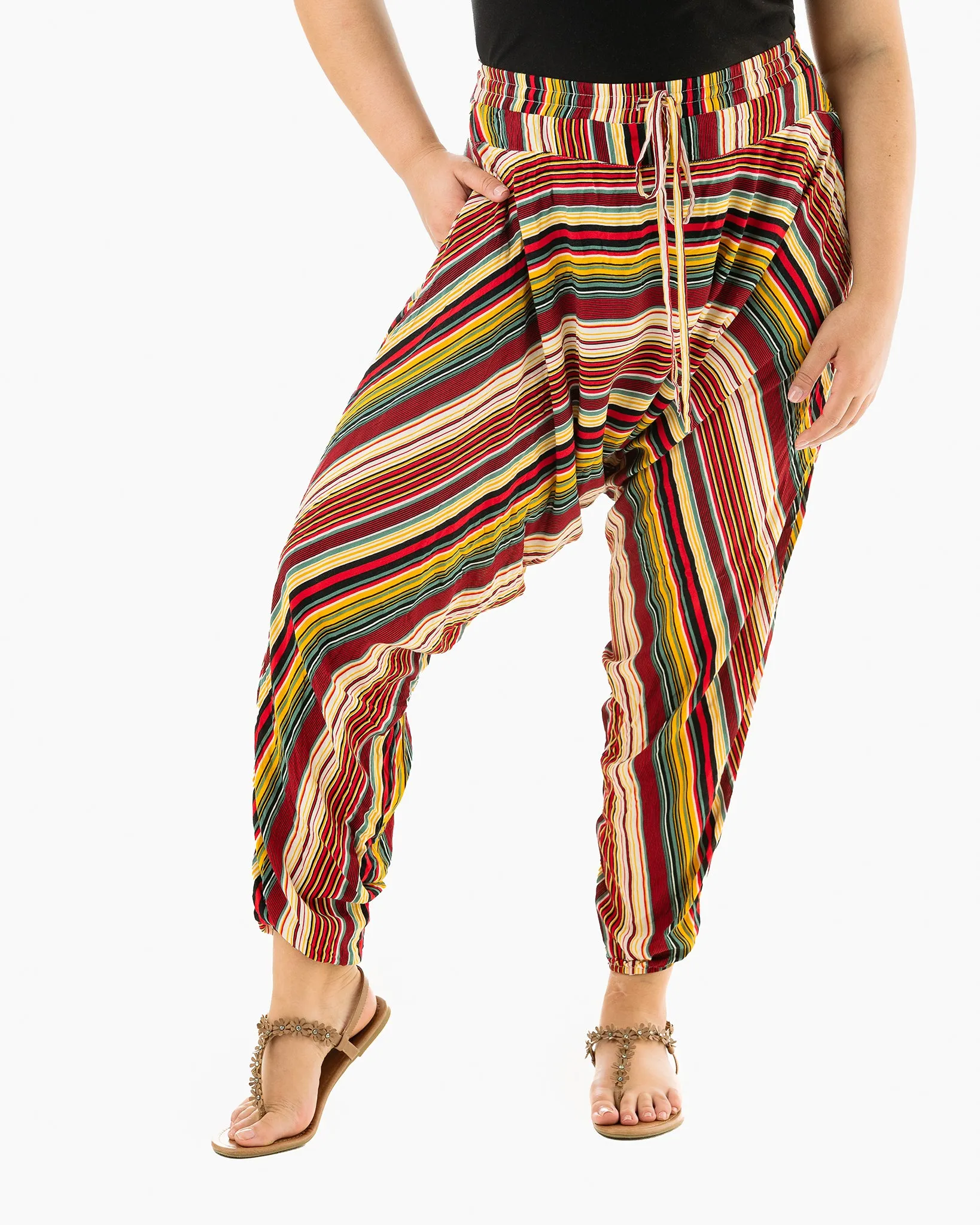 Stripe Savannah Harem Pants