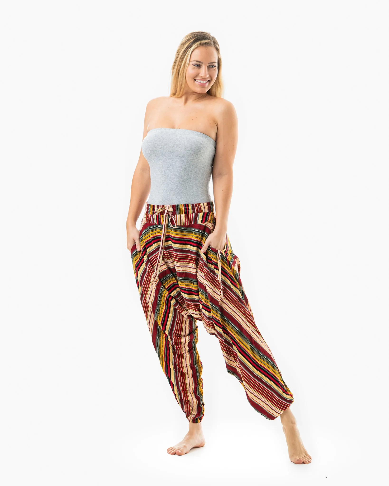 Stripe Savannah Harem Pants