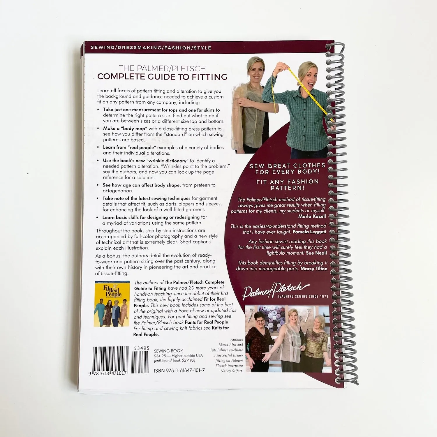 The Palmer/Pletsch Complete Guide to Fitting - Pati Palmer and Marta Alto (Spiral Bound)