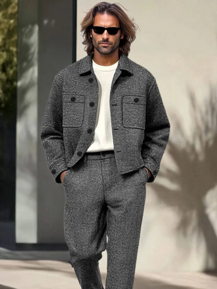 Timeless Utility jacket Pants Set