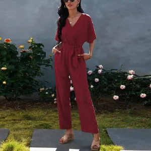 Timeless Wrap Jumpsuit