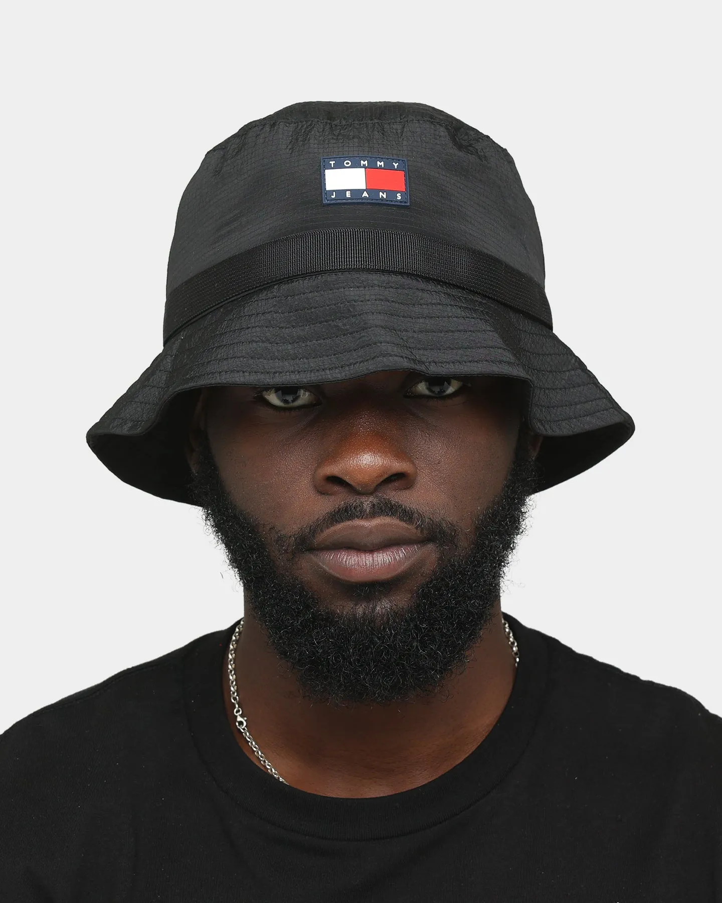 Tommy Jeans Urban Tech Bucket Hat Black