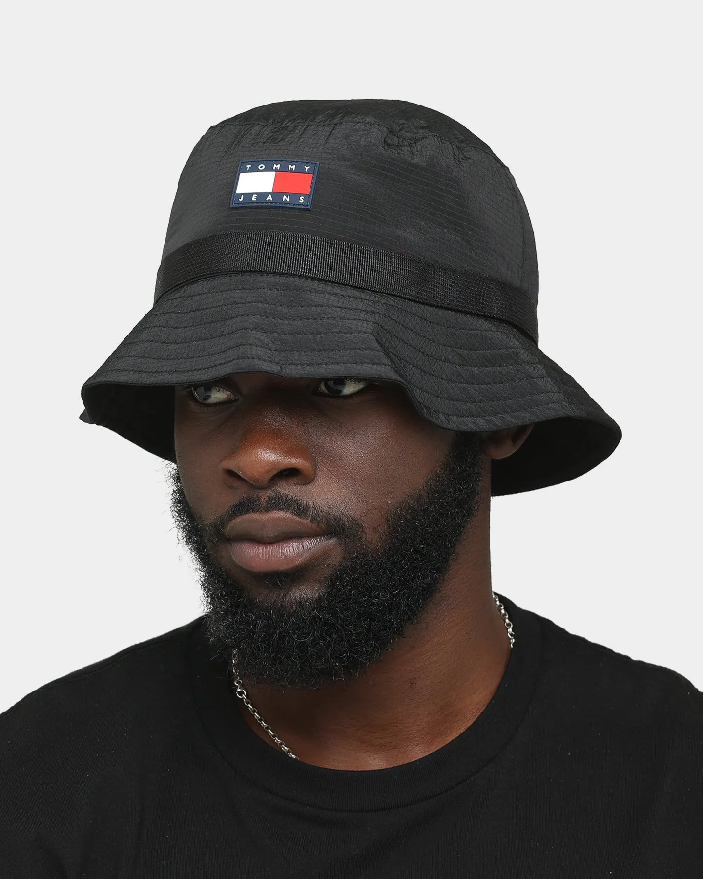 Tommy Jeans Urban Tech Bucket Hat Black