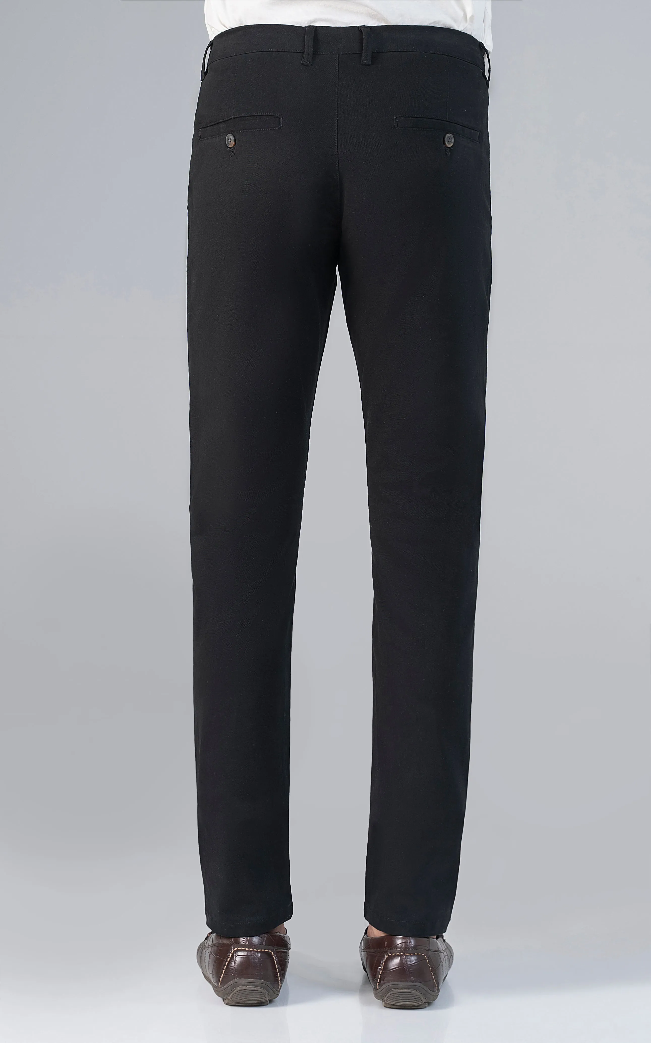 TWILL CROSS POCKET PANT BLACK