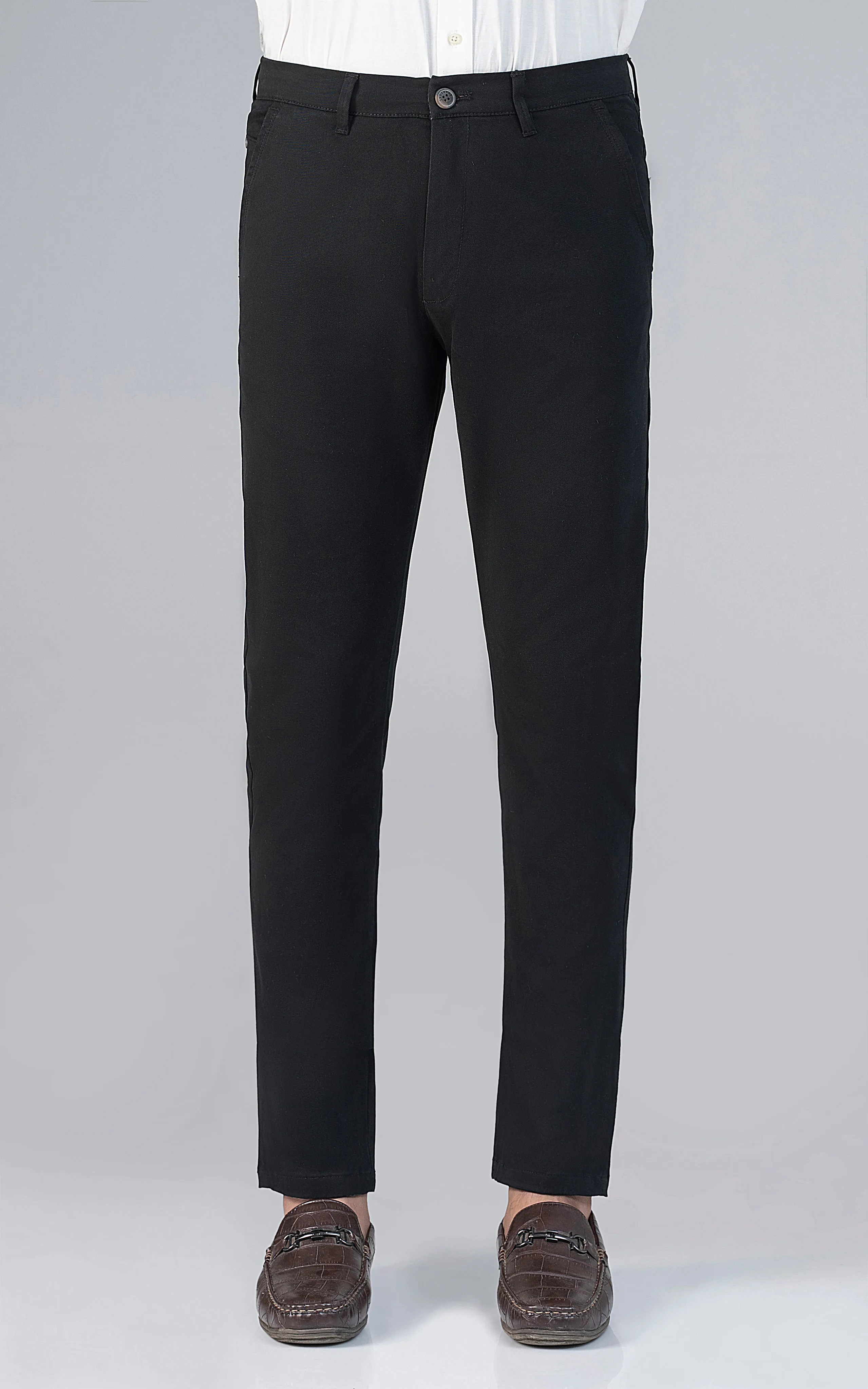 TWILL CROSS POCKET PANT BLACK