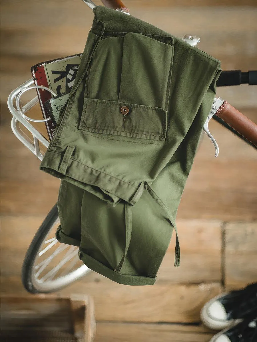 Unsymmetric Pockets Cargo Pants