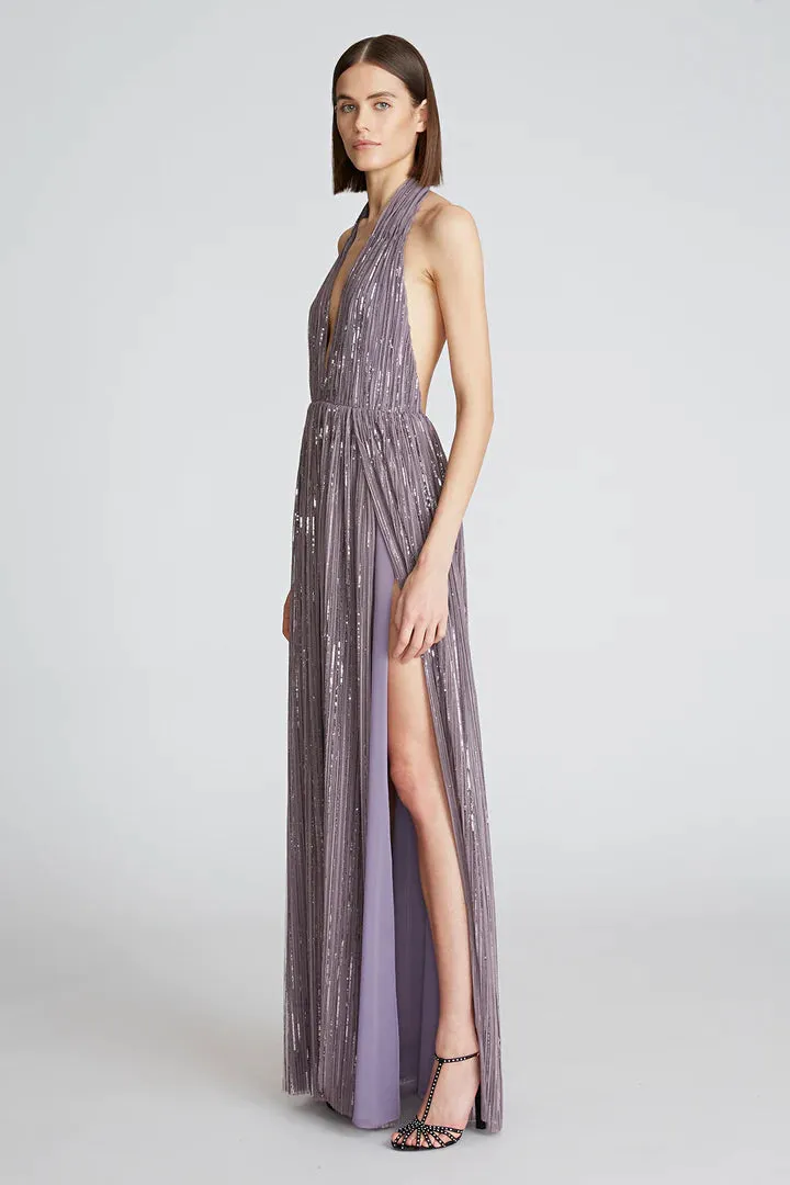 Valery Gown - Light Plum