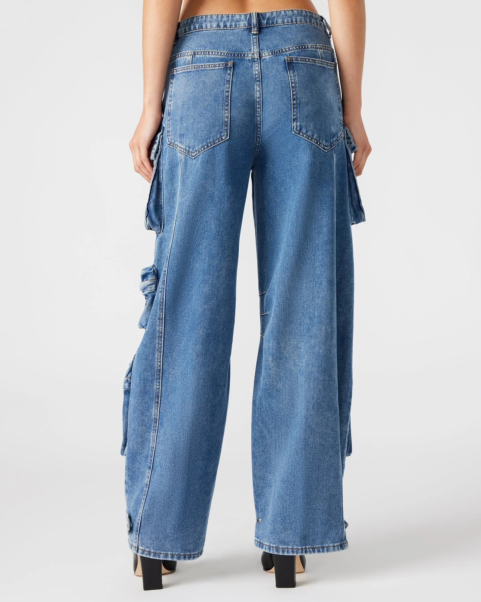 Women's Duo Cargo Pant - Blue Denim