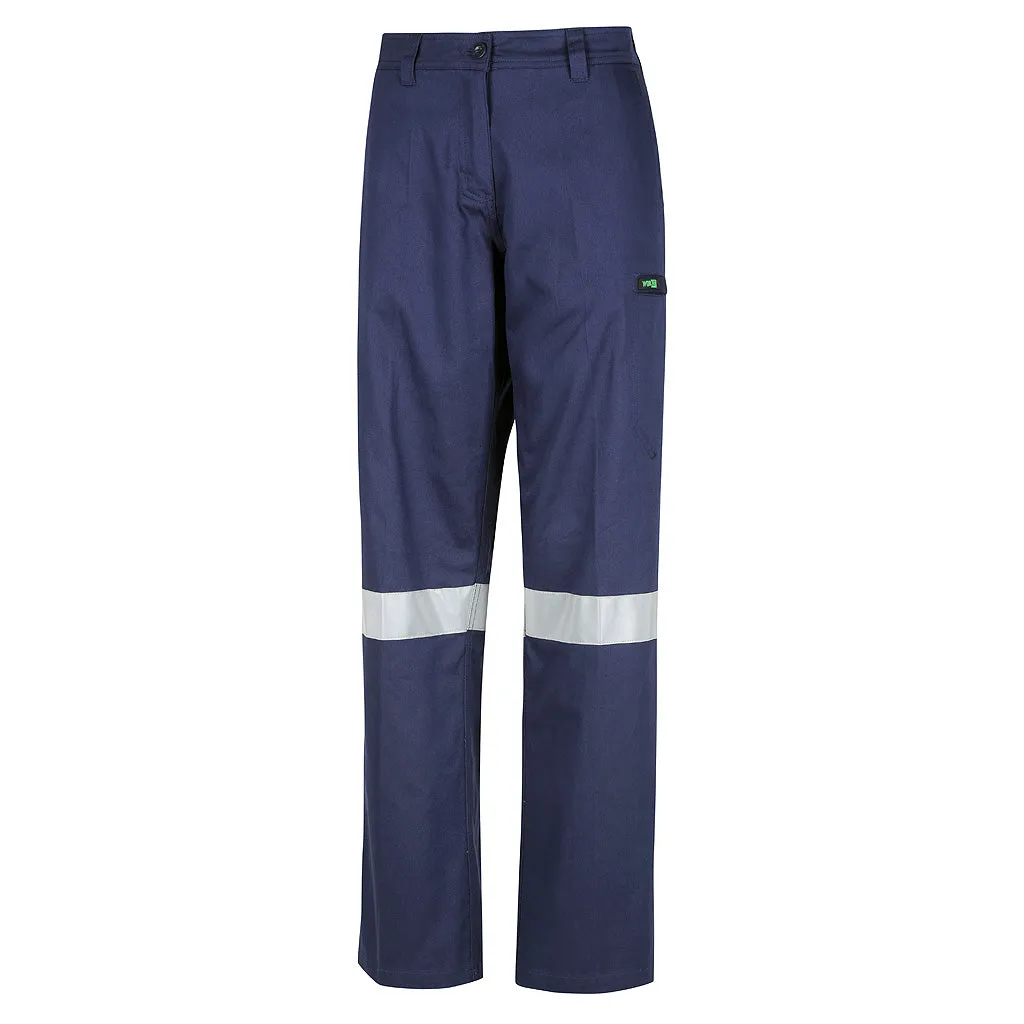 Workit Ladies Cotton Drill Multi Pocket Cargo Pants 1007T